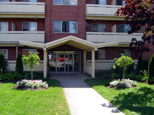 Wellington Suites - entrance